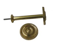 Art. 077 Reggitenda ottone rosone cm.8